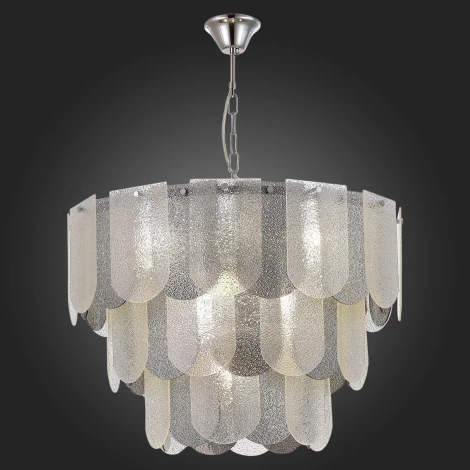 Подвесная люстра Evoluce Erzo SLE1125-103-12 (220V, на цепи)