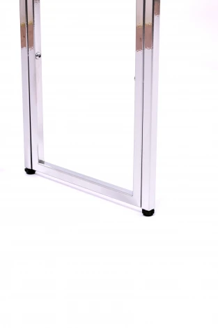 Консольный стол AllConsoles 1044-CS clear серебряный