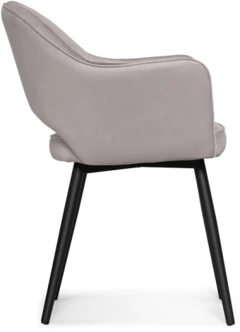 Стул Woodville на металлокаркасе Ойстер MR-28 / черный 552088