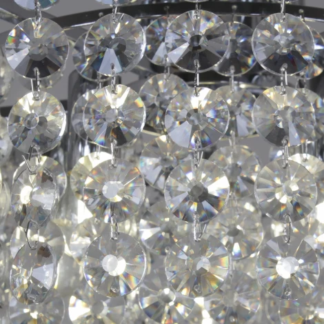 Потолочная люстра хрустальная Reluce 90330-0.3-10 CR (220V)