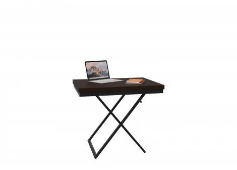 Стол трансформер 1, чёрный/темный венге ГЗМИ Орфей 102132