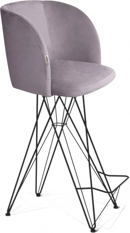 Стул барный SHT-ST33/S66 сиреневая орхидея/черный муар Sheffilton 3782870102