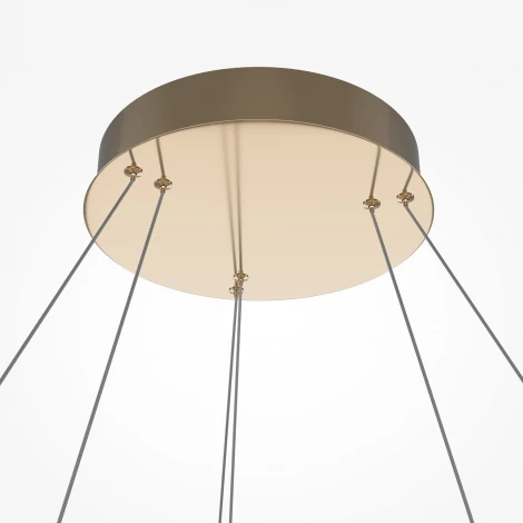 Подвесная люстра ярусная Maytoni Tessara MOD081PL-L84G3K (LED, 220V, на тросе, шарики, круглые)