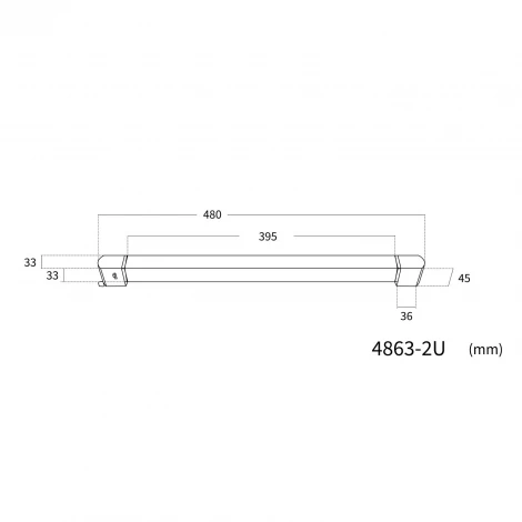 Трековый светильник однофазный светодиодный Favourite Practica 4863-2U LEDx30W 220V 3000-6000K