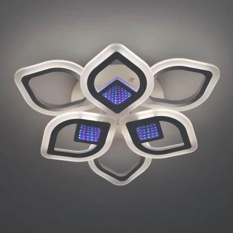 Потолочная люстра светодиодная на штанге с пультом с регулировкой цветовой температуры LED4U LED4U 2721-6