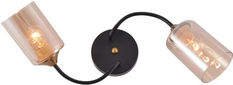 Потолочная люстра Reluce 01608-0.3-02 BK+BRASS (220V)