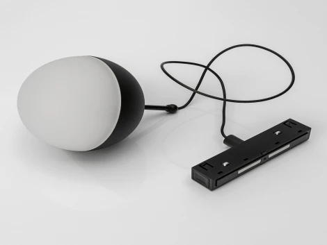 Трековый светильник магнитный, светодиодный черный, 6Вт, 48V IP20, 3000К Lumker SY-LINK SY-LINK-SF-BL-6-WW