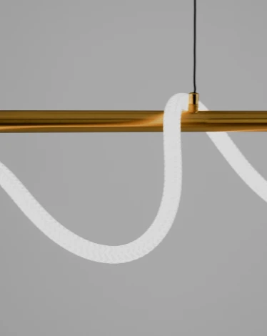 Подвесной светильник светодиодный с гибким неоном Moderli True V10679-PL (220V, на тросе)