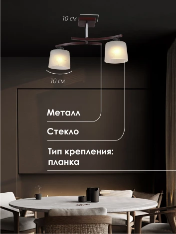 Потолочная люстра на штанге Мелодия Света SS1N 000024060