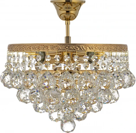 Потолочная люстра буше Arti Lampadari Castellana E 1.3.30.501 G (220V, хрусталь)