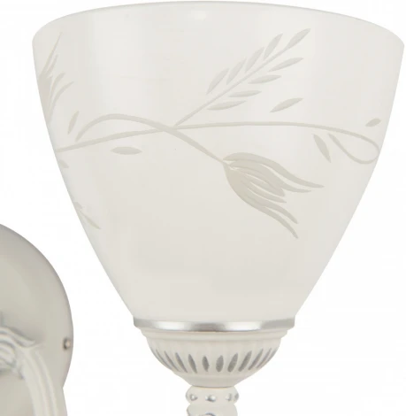 Бра с выключателем Arte Milano AM343837 347837/2W WT+SL (220V)