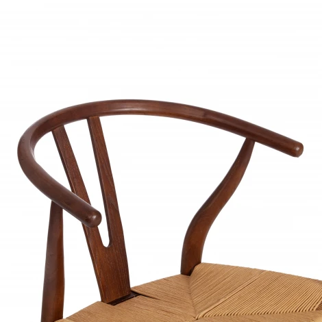 Стул Wishbone/Вишбон (мод.CB2212) / 1 шт. в упаковке дерево вяз, 57*50.5*79.5, Темный Орех (№5) Tetchair 20506