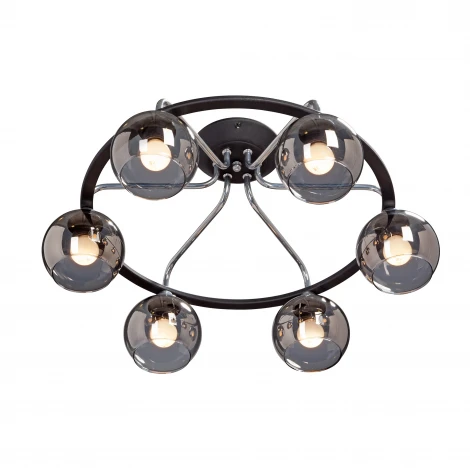 Потолочная люстра Vitaluce V4308-1/6PL (220V, шарики)