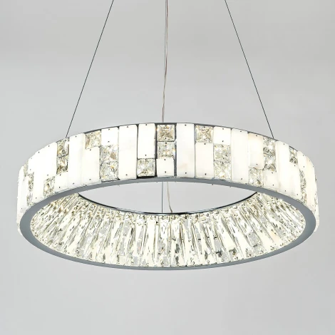 Подвесная люстра светодиодная с регулировкой цветовой температуры Modelux MODELUX ML.6988.600P CR