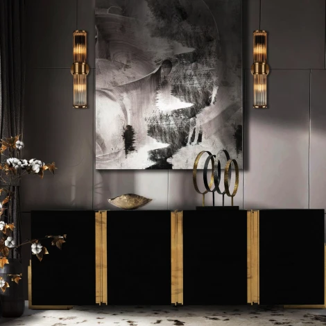 Настенный светильник Loft It Vessel 10449W/B AB (220V, круглые)