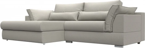 Диван угловой Пекин угол левый Лига Диванов (Рогожка) арт.122945L