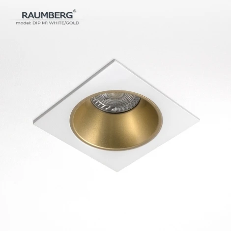 Встраиваемый светильник Raumberg DIP M1 White/Gold