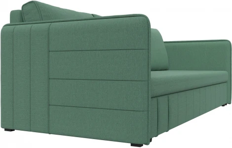 Диван прямой Слим (Зеленый/Рогожка) Лига Диванов арт.121146