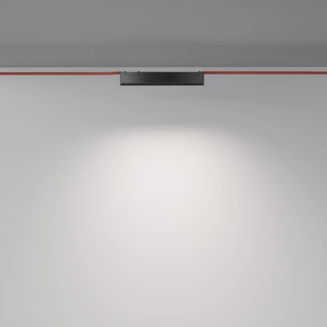 Трековый светильник ременной Downlight Maytoni Points Parity TR128B-12W4K-M-B 4000K 12Вт черный (48V)