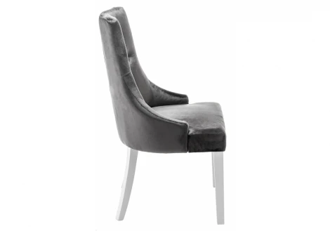 Стул Woodville Elegance white / fabric grey 11139