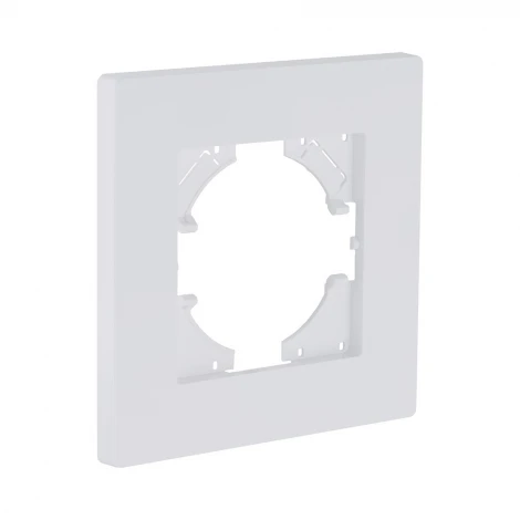 Рамка 1-постовая белый матовый Kollinger Aspekt AT1WM