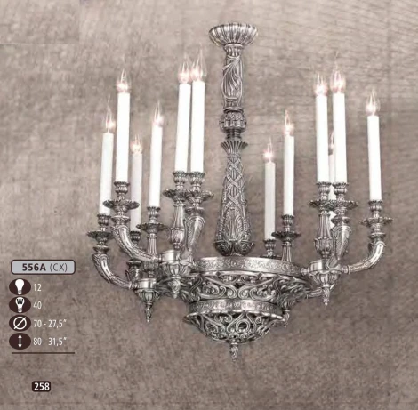 Потолочная люстра Riperlamp 556A 556A/12 CX