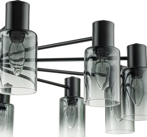 Потолочная люстра на штанге Diversity Escada 2120/12P E14*40W Black (220V)