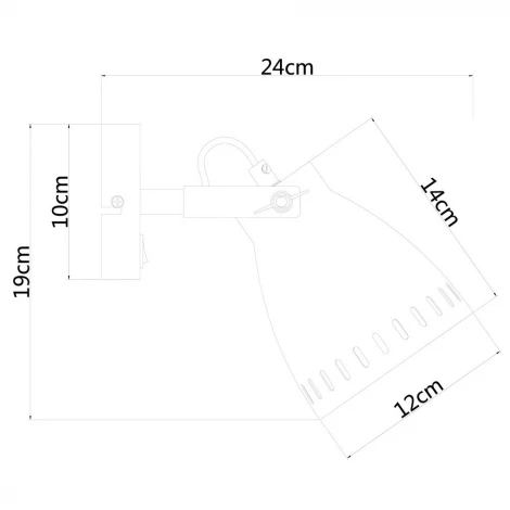 Спот Arte Lamp Luned A2214AP-1SS