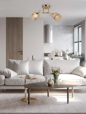 Потолочная люстра на штанге Мелодия Света SS1N 000029956