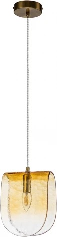 Подвесной светильник (11035/1P Amber) Indigo Manto V000373 (220V, на проводе)