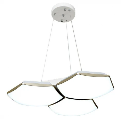 Максисвет 2-7319-3-WH+GL Y LED