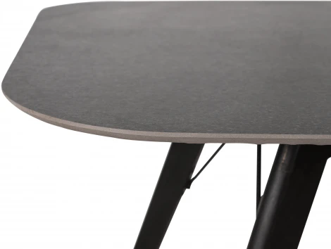 Стол обеденный обеденный JET CERAMIC прямоугольный 120*80 (Дерево бук, Венге) FA Wenge Pietra selvatica 80х120