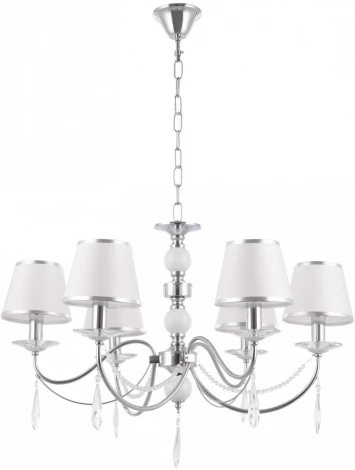 Подвесная люстра Arte Milano AM342109 342109/6 CR+LWT (220V, подвески, на цепи)