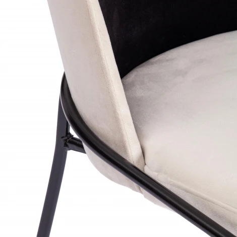 Стул DAREN (mod. 118) Tetchair (Белый,Черный).