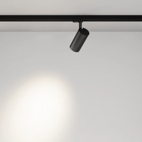 Трековый светильник однофазный светодиодный 220V 40W Maytoni Focus Led TR197-3-40WCCT-M-B