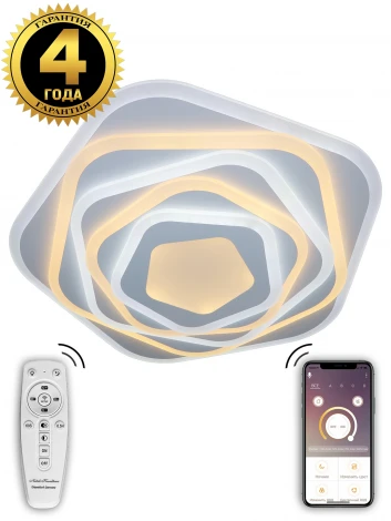 Потолочная люстра Natali Kovaltseva 81039 81039/4C