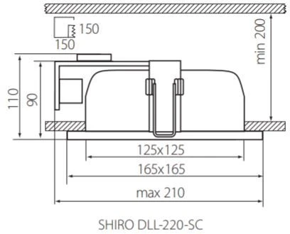 Точечный светильник Kanlux SHIRO 18291