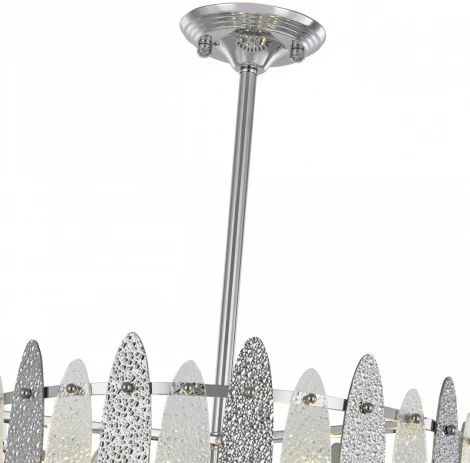 Подвесная люстра хрустальная на штанге Arte Milano Sorrento-4309 374309/6/350/470 CR (220V)