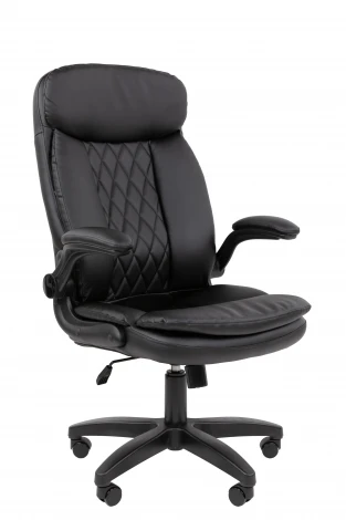 Офисное кресло Chairman 533 Россия экокожа черный