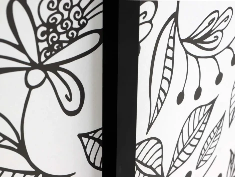 Тумба малая Boho Color ОГОГО (арт.599511), (ЛДСП/Черный)