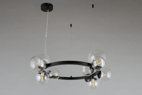 Подвесной светильник Aployt Feliche APL.334.03.11 (220V, на тросе, шарики, молекулы)