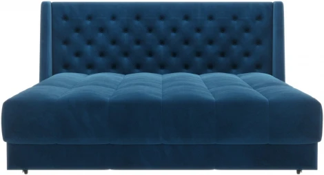 РИЧМОНД Кровать-диван прямой синий, 140 D1 furniture арт.AAA41366005