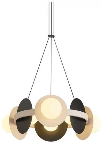 Подвесная люстра Alfa Light F3924-13 (LED, 220V, на тросе, шарики)