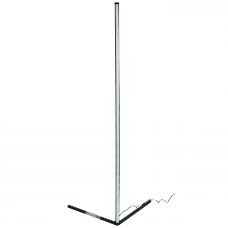 Торшер светодиодный, 10W, RGB свет, диммер. Пульт ДУ (в/к), черный Uniel ULM-T630 10W/RGB/DIM/RC BLACK