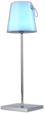 Настольная лампа ST Luce Portali SL1009.104.01 Хром/Белый LED 1*5W 3000K+RGB