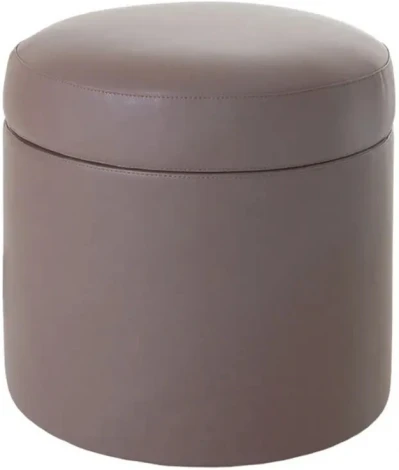 Пуф Barrel малый ОГОГО (арт.330148), (Ткань/Коричневый)