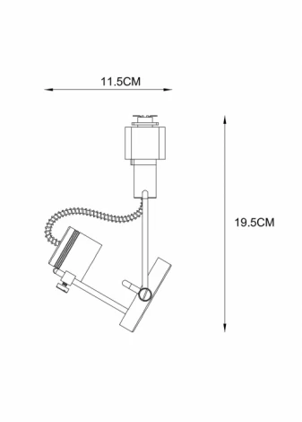 Трековый светильник Arte Lamp Costruttore A4300PL-1WH