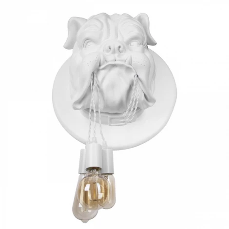 Настенный светильник Loft It Bulldog 10177 White (220V, животные)