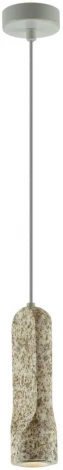 Подвесной светильник Odeon Light Pietra 7010/1A серый/камень LED 1*5W 3000K 220V (на проводе)