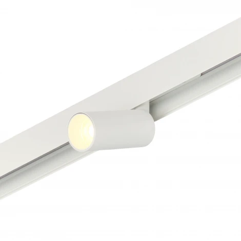 Трековый магнитный светодиодный светильник 7W 220V MyFar Ray MT0220-7W3K-W